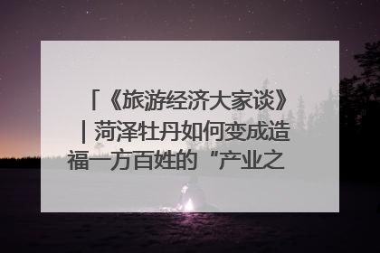 《旅游经济大家谈》｜菏泽牡丹如何变成造福一方百姓的“产业之花”“富民之花”？