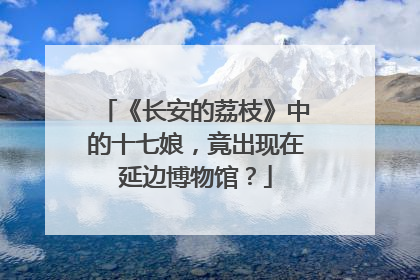 《长安的荔枝》中的十七娘，竟出现在延边博物馆？