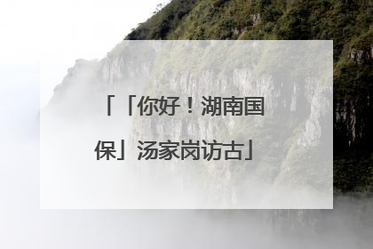 「你好！湖南国保」汤家岗访古