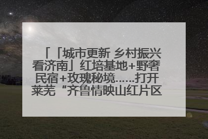 「城市更新 乡村振兴看济南」红培基地+野奢民宿+玫瑰秘境……打开莱芜“齐鲁情映山红片区”的破圈秘籍