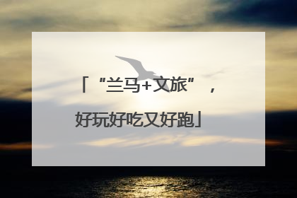 “兰马+文旅”，好玩好吃又好跑