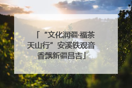 “文化润疆·福茶天山行”安溪铁观音香飘新疆昌吉