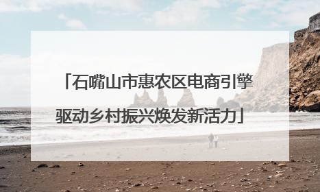 石嘴山市惠农区电商引擎驱动乡村振兴焕发新活力