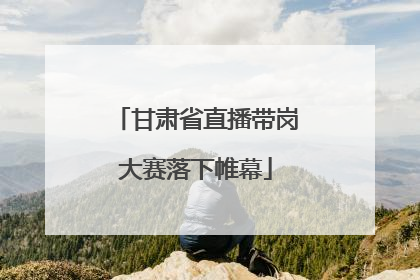 甘肃省直播带岗大赛落下帷幕
