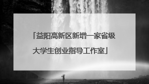 益阳高新区新增一家省级大学生创业指导工作室
