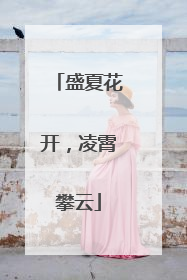 盛夏花开，凌霄攀云