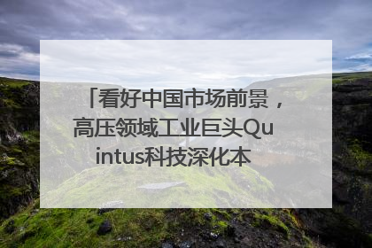 看好中国市场前景，高压领域工业巨头Quintus科技深化本土策略，构建全方位服务亚太区总部