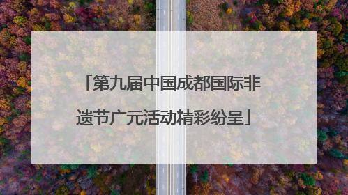第九届中国成都国际非遗节广元活动精彩纷呈