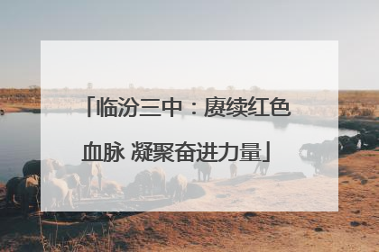 临汾三中：赓续红色血脉 凝聚奋进力量