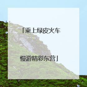 乘上绿皮火车 慢游精彩东营