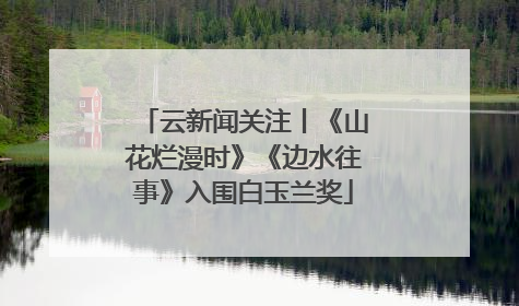 云新闻关注丨《山花烂漫时》《边水往事》入围白玉兰奖
