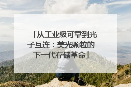 从工业级可靠到光子互连：美光颗粒的下一代存储革命