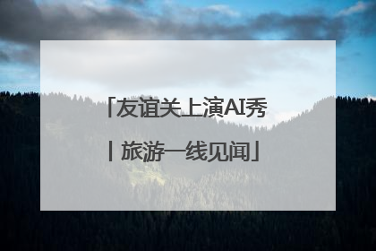 友谊关上演AI秀丨旅游一线见闻