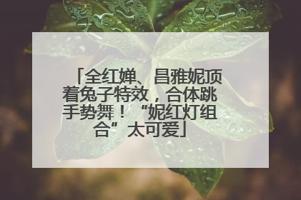 全红婵、昌雅妮顶着兔子特效，合体跳手势舞！“妮红灯组合”太可爱