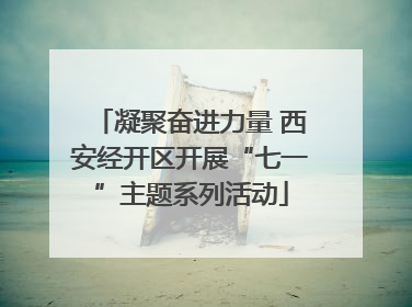 凝聚奋进力量 西安经开区开展“七一”主题系列活动