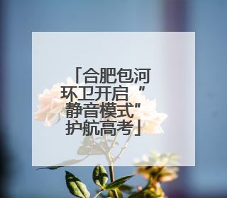 合肥包河环卫开启“静音模式”护航高考