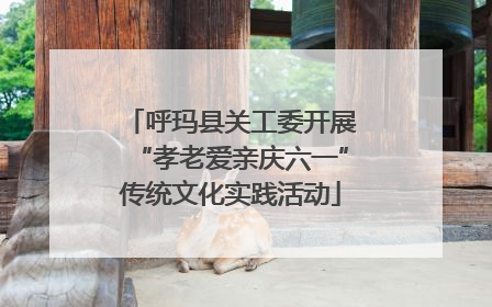 呼玛县关工委开展“孝老爱亲庆六一”传统文化实践活动