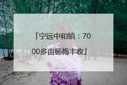 宁远中和镇：7000多亩杨梅丰收