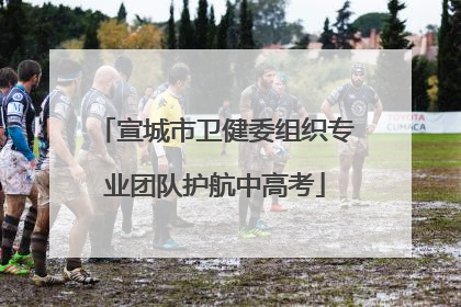 宣城市卫健委组织专业团队护航中高考
