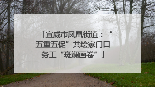 宣威市凤凰街道：“五重五促”共绘家门口务工“斑斓画卷”