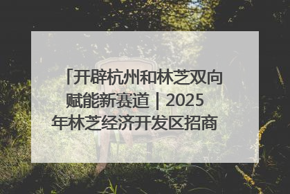 开辟杭州和林芝双向赋能新赛道｜2025年林芝经济开发区招商引资（杭州）推介展销活动在杭举办
