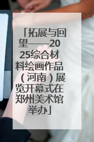 拓展与回望——2025综合材料绘画作品（河南）展览开幕式在郑州美术馆举办