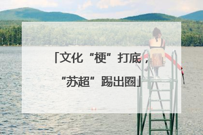 文化“梗”打底，“苏超”踢出圈