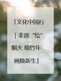 文化中国行｜非遗“绘”烟火 绵竹年画焕新生