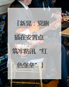 新晃：党旗插在安置点 筑牢防汛“红色堡垒”