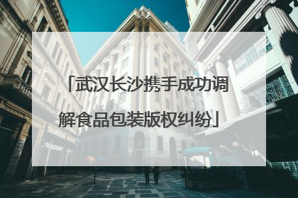 武汉长沙携手成功调解食品包装版权纠纷