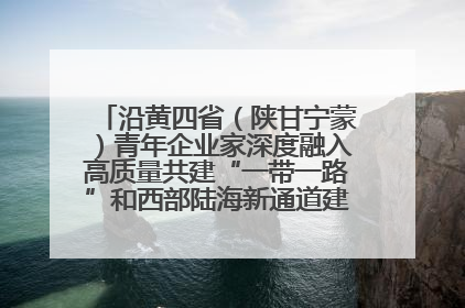 沿黄四省（陕甘宁蒙）青年企业家深度融入高质量共建“一带一路”和西部陆海新通道建设战略合作交流会在甘肃兰州召开