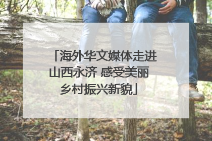 海外华文媒体走进山西永济 感受美丽乡村振兴新貌