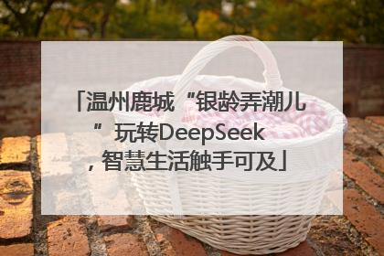 温州鹿城“银龄弄潮儿”玩转DeepSeek，智慧生活触手可及