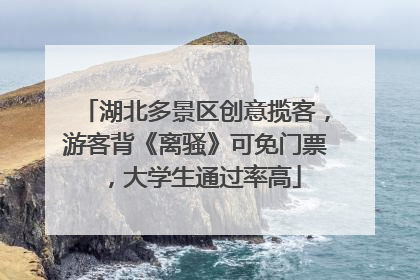 湖北多景区创意揽客，游客背《离骚》可免门票，大学生通过率高