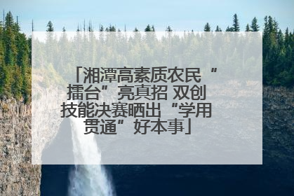 湘潭高素质农民“擂台”亮真招 双创技能决赛晒出“学用贯通”好本事
