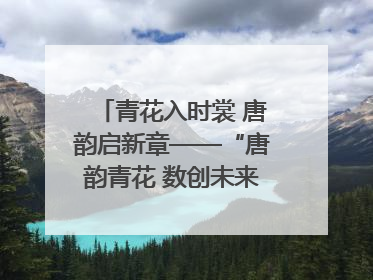 青花入时裳 唐韵启新章——“唐韵青花 数创未来”数字文创设计大赛启幕