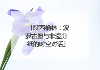 陕西榆林：波罗古堡与非遗剪纸的时空对话