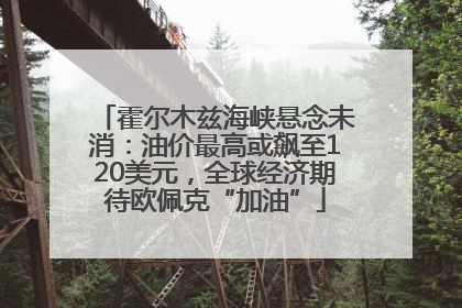 霍尔木兹海峡悬念未消：油价最高或飙至120美元，全球经济期待欧佩克“加油”