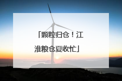 颗粒归仓！江淮粮仓夏收忙