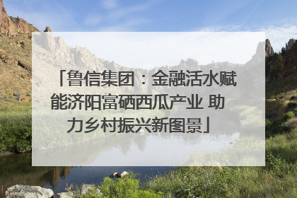 鲁信集团：金融活水赋能济阳富硒西瓜产业 助力乡村振兴新图景