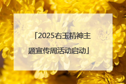 2025右玉精神主题宣传周活动启动